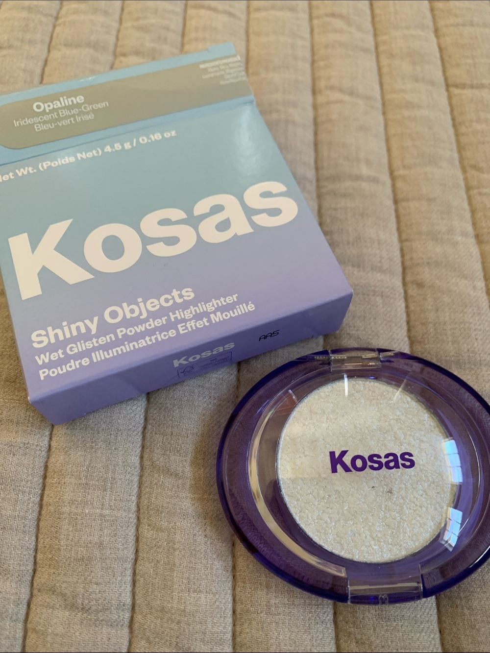 Kosas Highlight Powder in Opaline